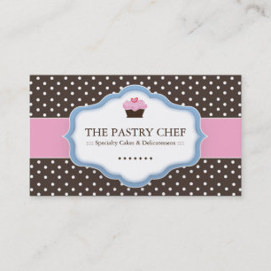 Whimsical Bakery Business Cards