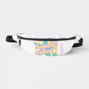 Whimsical Beach Seashells Bum Bags