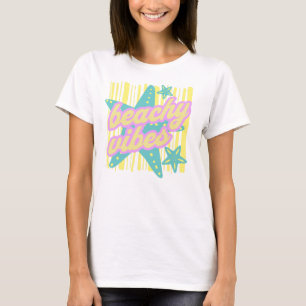 Whimsical Beach Seashells T-Shirt