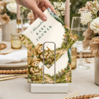 Whimsical Bear Camping Baby Shower