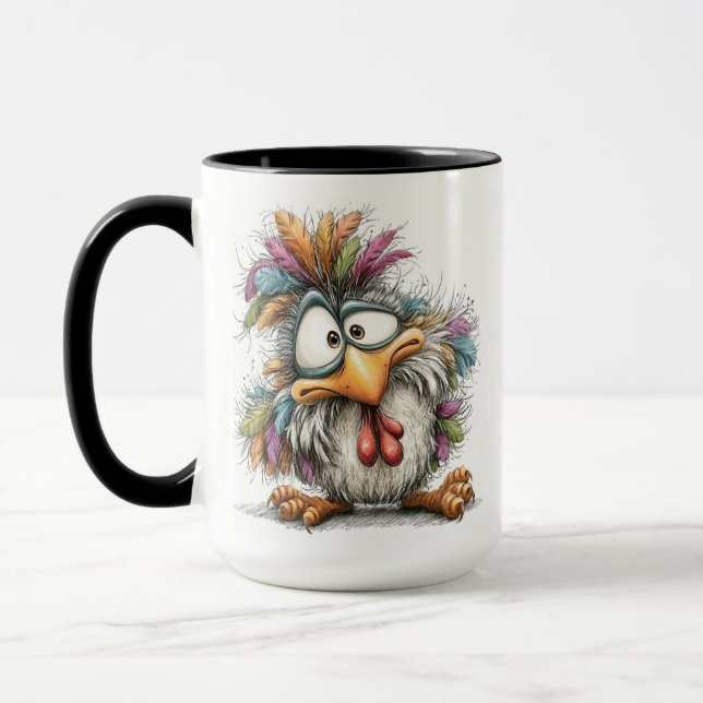 Whimsical bird mug (Left)