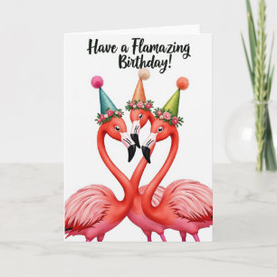 Whimsical Birthday Avian Card