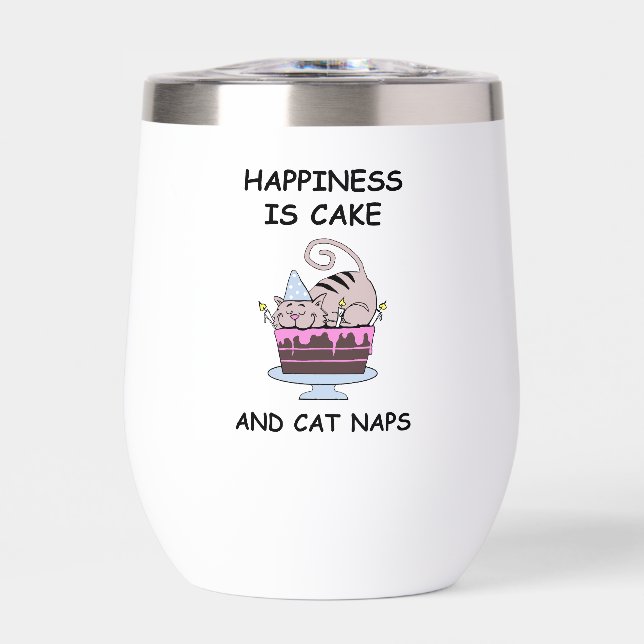 Whimsical Birthday Cat (Front)