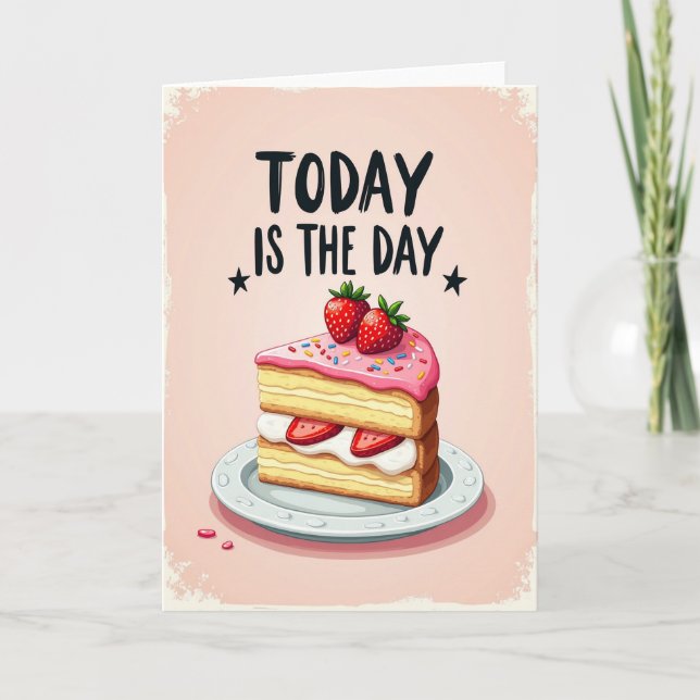 Whimsical Birthday Layered Card (Front)