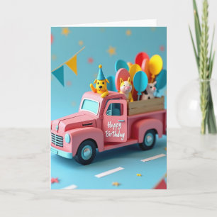 Whimsical Birthday Pup Card