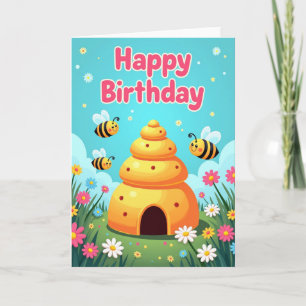 Whimsical Birthday Sky Card