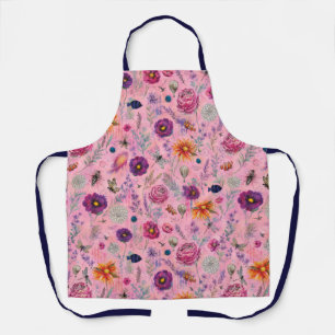 Whimsical Bloom Garden Apron