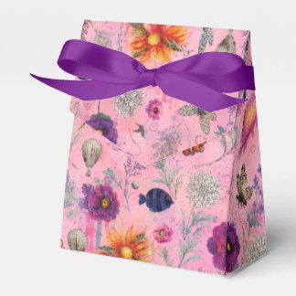 Whimsical Bloom Garden Favour Box