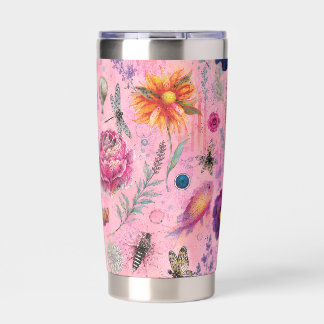 Whimsical Bloom Garden Insulated Tumbler