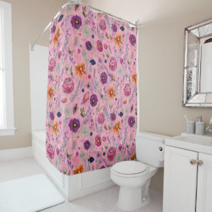 Whimsical Bloom Garden Shower Curtain