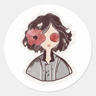 Whimsical Bloom Sticker