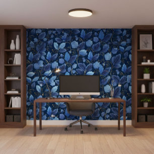 Whimsical Blue Fantasy Wallpaper
