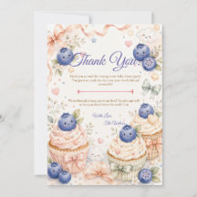 Whimsical Blueberry Baby Shower