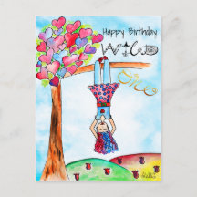 Whimsical boho WILD ONE Girl Colourful Birthday