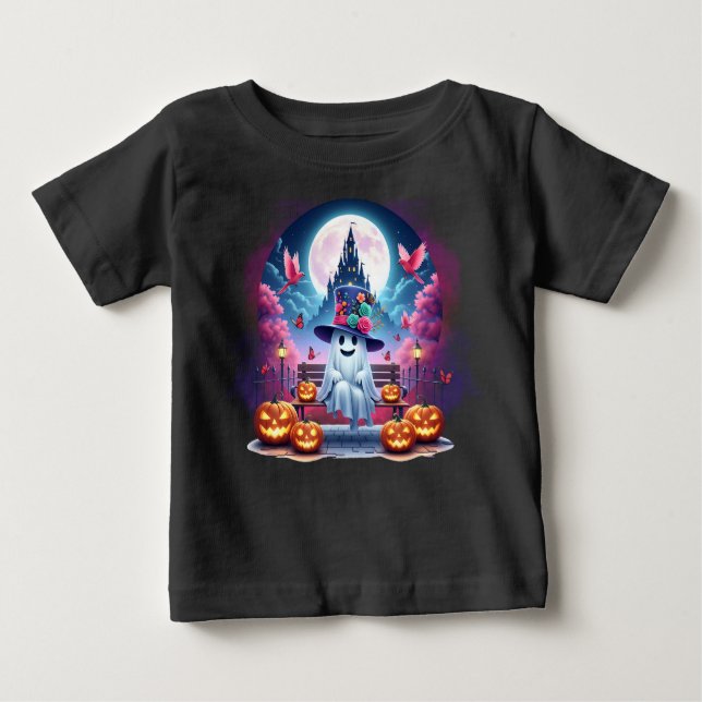 Whimsical Boo Baby T-Shirt (Front)