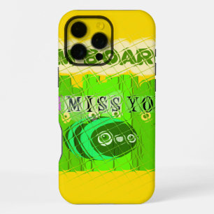Whimsical Bored but Thinking of You iPhone 16 Pro Max Case