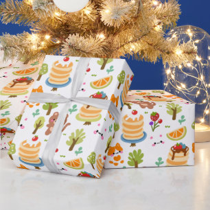 Whimsical Breakfast Land (PLEASE READ BELOW) Wrapping Paper
