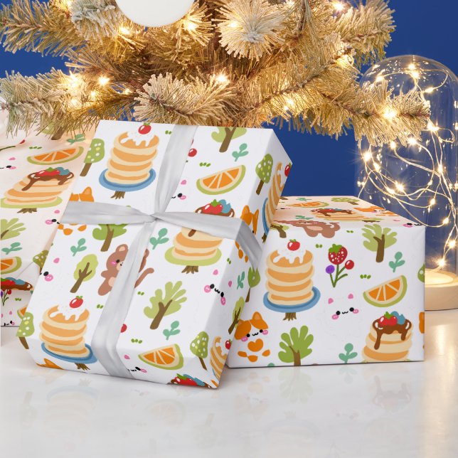 Whimsical Breakfast Land (PLEASE READ BELOW) Wrapping Paper (Holidays)