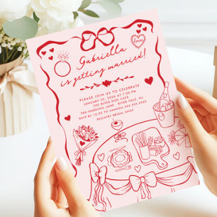 Whimsical Bridal Shower Invitation