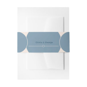 Whimsical Bubbles of Love: Fairy Tale Wedding Invitation Belly Band
