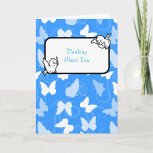 Whimsical Butterflies Card