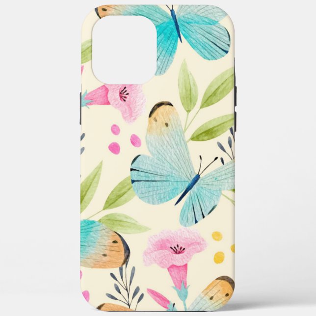 Whimsical  Butterfly    Case-Mate iPhone Case (Back)
