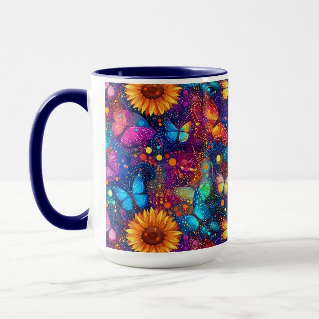 Whimsical Butterfly Dream Mug (Left)