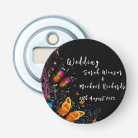 Whimsical Butterfly Garden Postcard