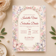 Whimsical Butterfly Garden Wedding