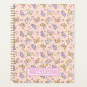 Whimsical Butterfly Girl Personalised Planner