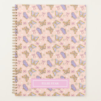 Whimsical Butterfly Girl Personalised Planner
