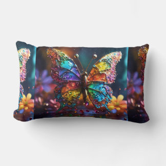 Whimsical Butterfly Pillow