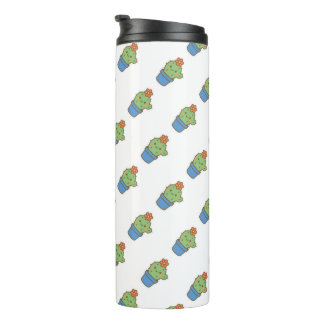 Whimsical Cactus Thermal Tumbler