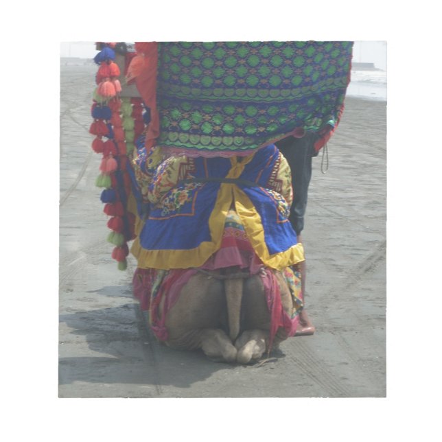 Whimsical Camel Art Print/Graphic Notepad (Front)