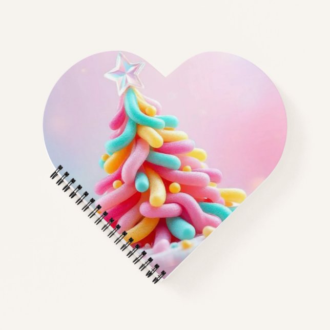 Whimsical Candy Tree Notebook (Front)