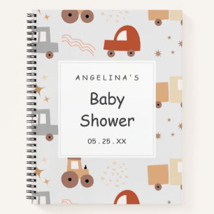 Whimsical Car Boho Notebook