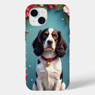 🐶 Whimsical Cartoon Dog Illustration ✨ Cute pup iPhone 15 Case