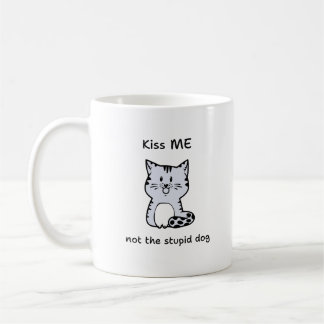 Whimsical Cat Coffee Mug