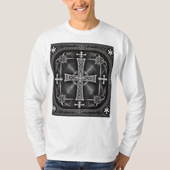 Whimsical Cat Dreamscape T-Shirt (Front)