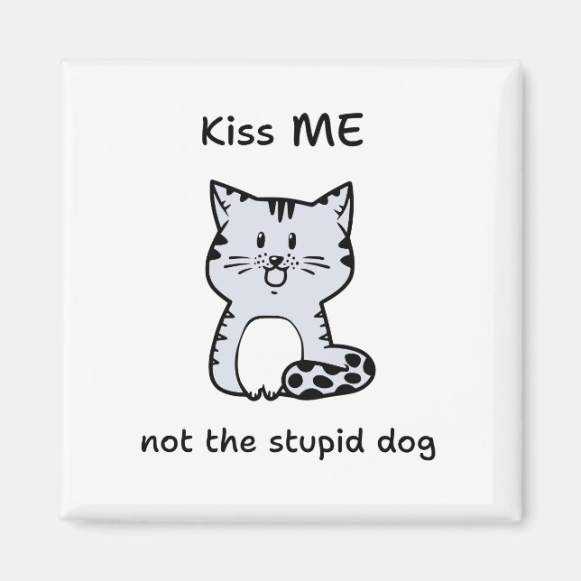 Whimsical Cat Magnet (Front)