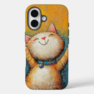 Whimsical Cat Phone I6 Case