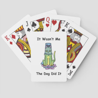 Whimsical Cat Playing Cards