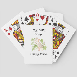 Whimsical Cat Playing Cards