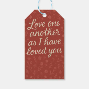 Whimsical Chalk-Style Typography Gift Tags