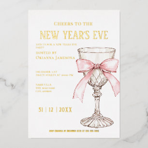 Whimsical Champagne New Year's Eve Party