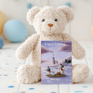Whimsical Children’s Illustration Greeting Card