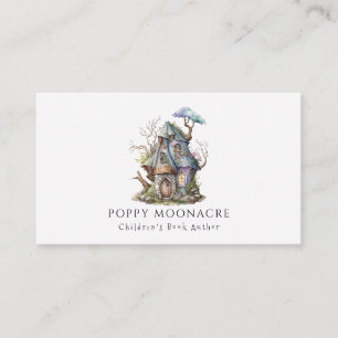 Whimsical Children's Book Author  Business Card