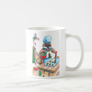 Whimsical Christmas Alaska Wildlife Coffee Mug