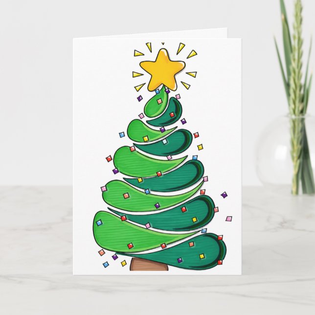 Whimsical Christmas Card (Front)