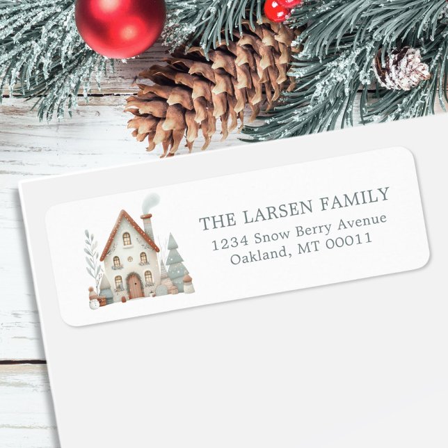 Whimsical Christmas House Winter Cottage (Creator Uploaded)